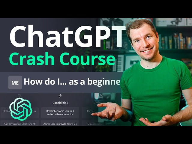 Read more about the article ChatGPT Tutorial – A Crash Course on Chat GPT for Beginners